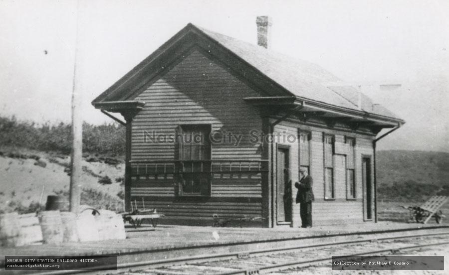 Postcard: Railroad Station, Truro, Massachusetts